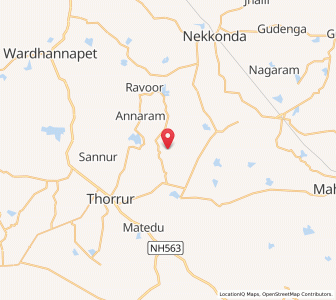 Map of Ingurti, Andhra Pradesh