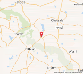 Map of Int, Maharashtra