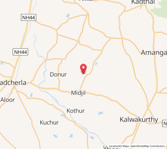 Map of Ipalpalli, Andhra Pradesh