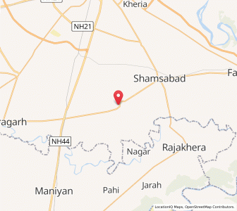 Map of Iradatnagar, Uttar Pradesh