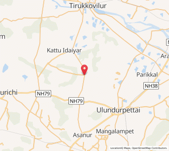 Map of Iraiyur, Tamil Nadu