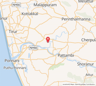 Map of Irimbiliyam, Kerala