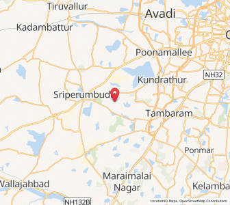 Map of Irumbedu, Tamil Nadu