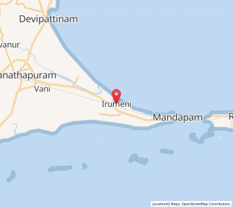 Map of Irumeni, Tamil Nadu