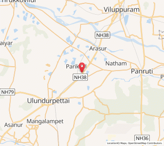Map of Irundai, Tamil Nadu