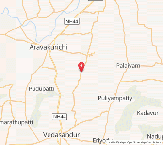 Map of Isanattam, Tamil Nadu