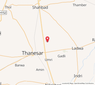 Map of Ishargarh, Haryana