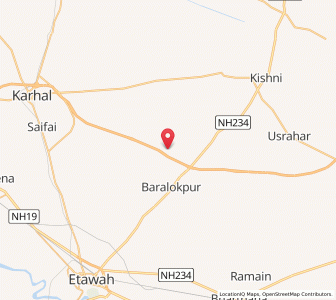 Map of Ishurpur, Uttar Pradesh