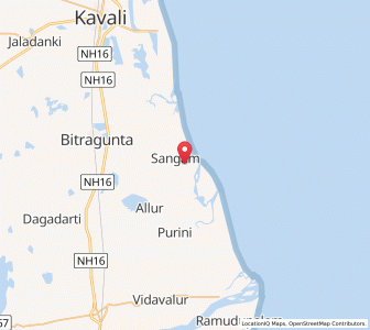 Map of Iskapalle, Andhra Pradesh
