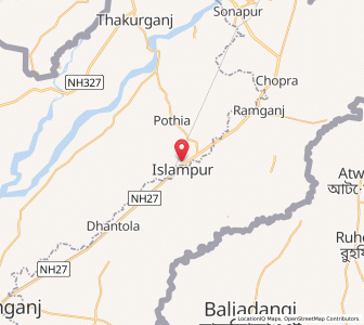 Map of Islampur, Rajasthan