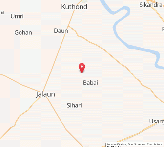 Map of Itahiya, Uttar Pradesh