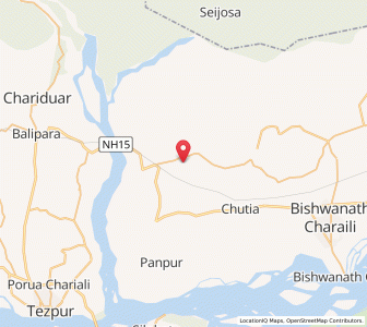 Map of Itakhola, Assam