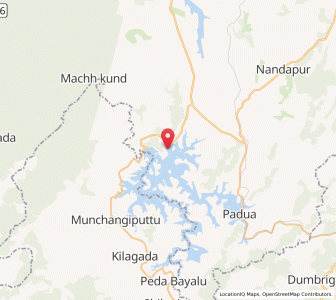 Map of Jabagarh, Odisha