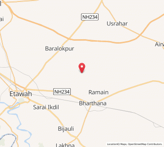 Map of Jabarpura, Uttar Pradesh