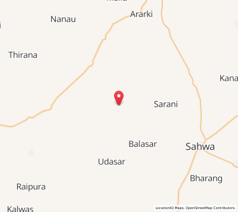 Map of Jabrasar, Rajasthan