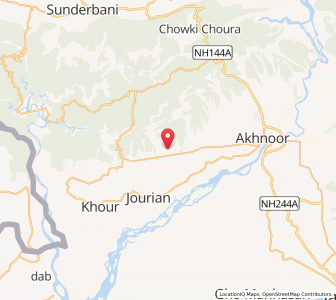 Map of Jad, Kashmir