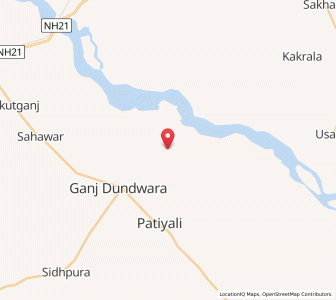 Map of Jadhai, Uttar Pradesh