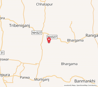 Map of Jadia, Bihar