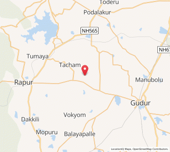 Map of Jafalapuram, Andhra Pradesh
