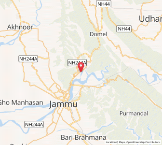 Map of Jagadkhana Rator, Kashmir