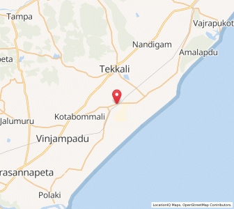 Map of Jaganathapuram, Andhra Pradesh
