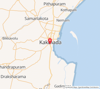 Map of Jagannadhapuram, Andhra Pradesh