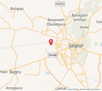 Map of Jagannath ki Dhani, Rajasthan