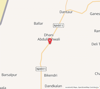 Map of Jagasar, Rajasthan