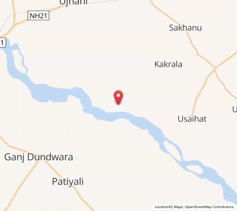 Map of Jagmohan Nagla, Uttar Pradesh