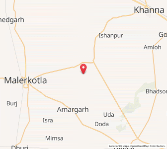 Map of Jagowal, Punjab