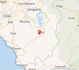 Map of Jagvi, Goa