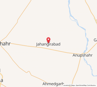 Map of Jahangirabad, Uttar Pradesh