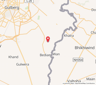 Map of Jahman, Punjab