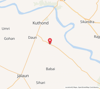 Map of Jahtauli, Uttar Pradesh