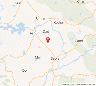 Map of Jaipura, Rajasthan