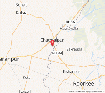 Map of Jaisingha, Uttar Pradesh
