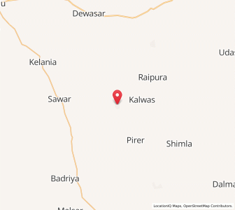 Map of Jaitsisar, Rajasthan