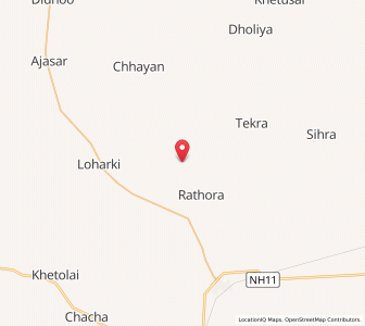 Map of Jajgi ki Dhani, Rajasthan