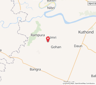 Map of Jajipura, Uttar Pradesh