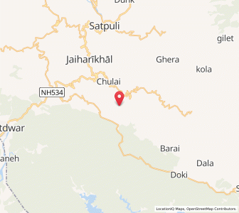 Map of Jakh Talla, Uttarakhand