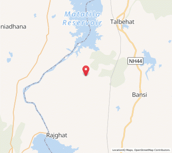 Map of Jakhaura, Uttar Pradesh