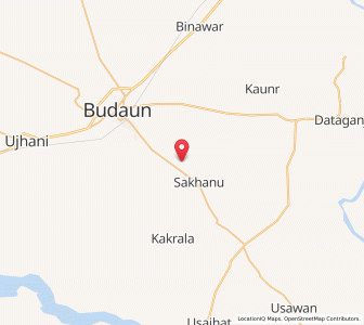 Map of Jakheli, Uttar Pradesh