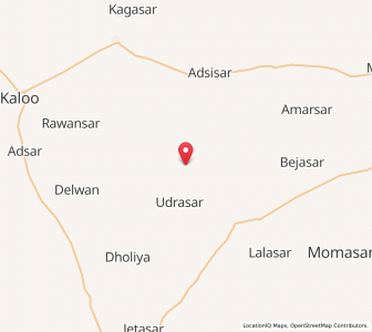 Map of Jalabsar, Rajasthan