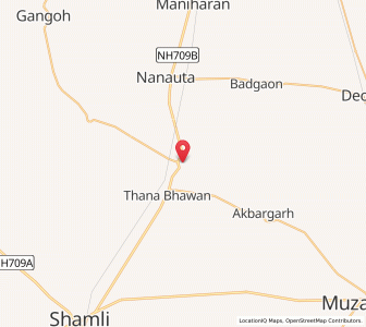 Map of Jalālābad, Uttar Pradesh