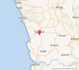 Map of Jalgaon, Maharashtra