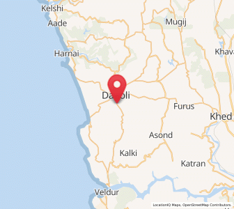 Map of Jalgaon, Maharashtra