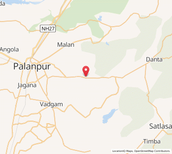 Map of Jalotra, Gujarat