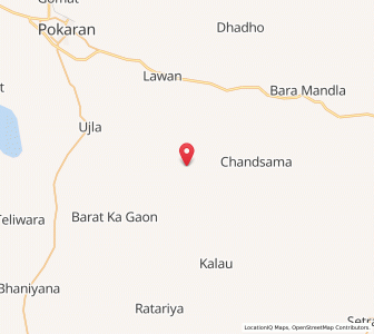 Map of Jalpuri, Rajasthan