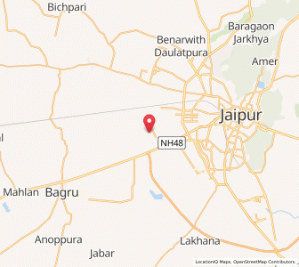 Map of Jamadar ki Dhani, Rajasthan