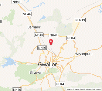 Map of Jamahar, Madhya Pradesh